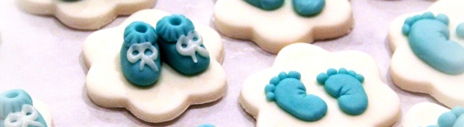 cupcake toppers – sweet baby boy&nbsp;shower