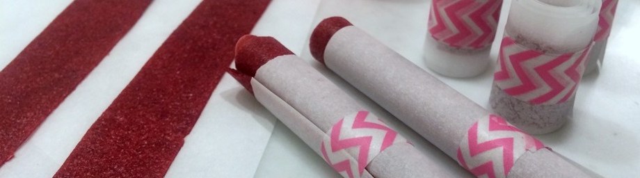 Fruit Roll Up, the real&nbsp;kind.